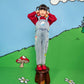 Goldie + Ace The Smurfs Patch Austin Overalls