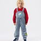 Goldie + Ace The Smurfs Patch Austin Overalls