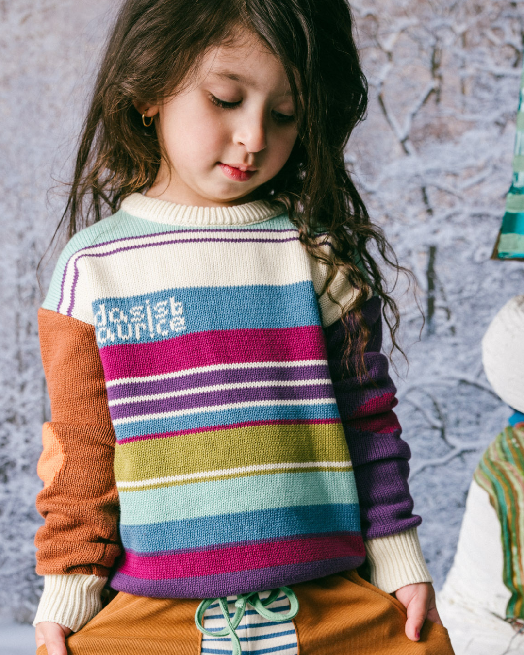 Das Ist Maurice Jersey Knit Sweater | Ski Stripes