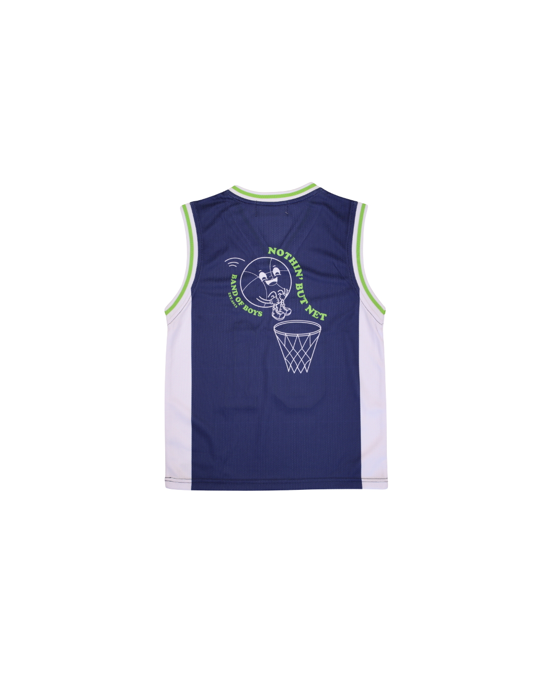 Band of Boys Navy | White BOB Slam Dunk Tank