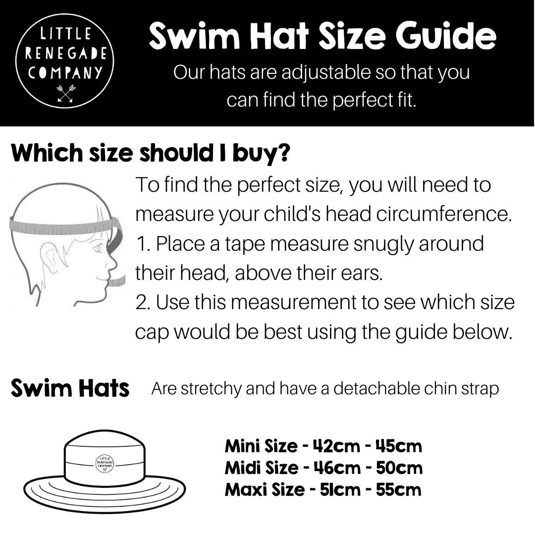 Little Renegade Company Magic Garden Swim Hat