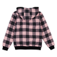 Swanndri Kid's Crooked River Wool Hoodie Pink Salt/Charcoal