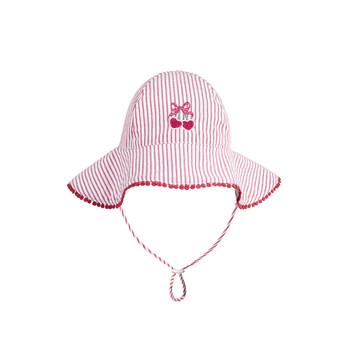 Huxbaby Frilly Sunhat Cherry Pie Stripe