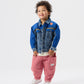 Goldie + Ace Twist Stripe Kit Pocket Pant Red