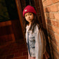 Goldie + Ace Wool Beanie Pink