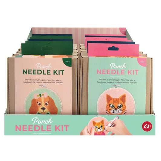 Punch Needle Kit Amusing Animals