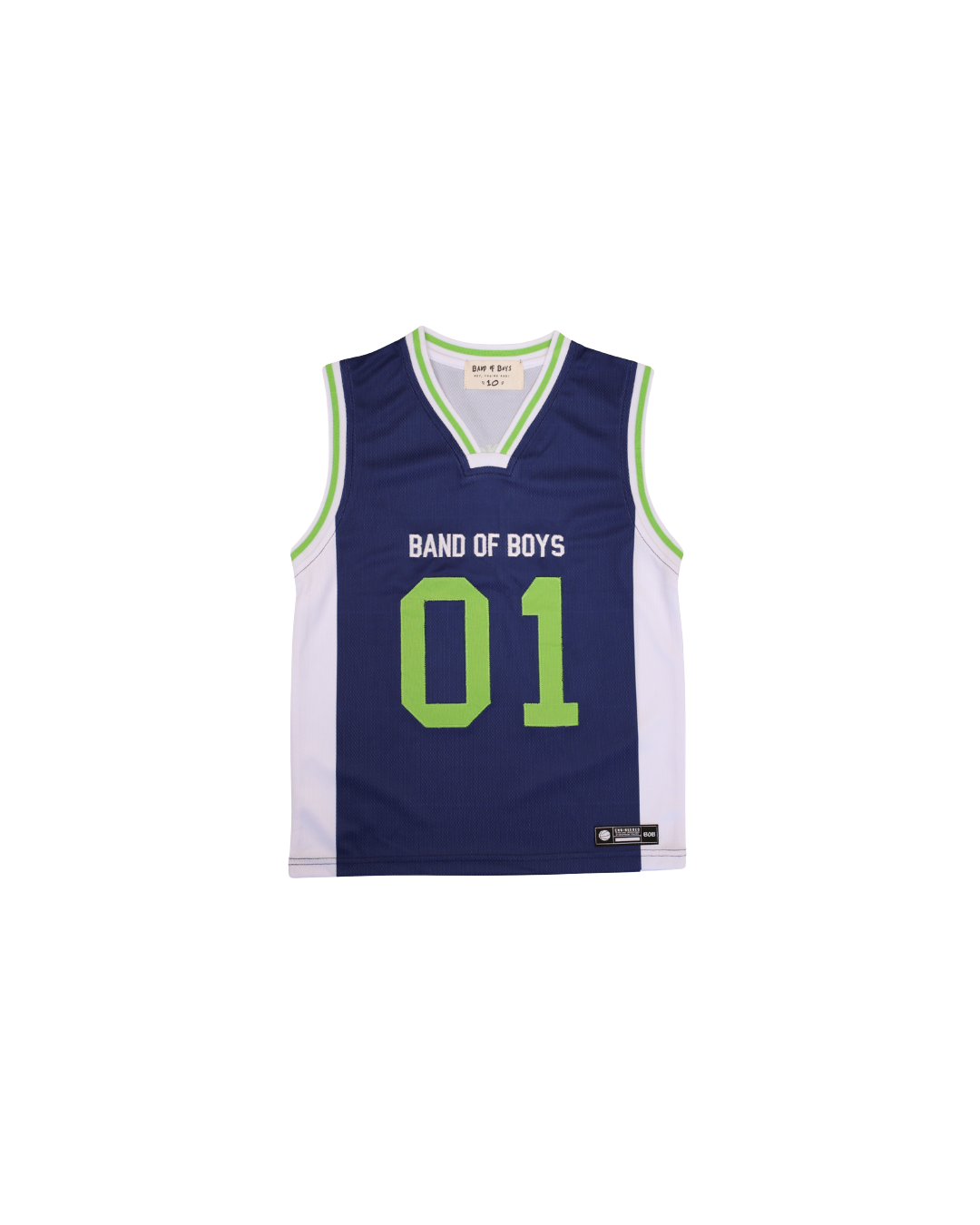Band of Boys Navy | White BOB Slam Dunk Tank