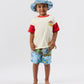Goldie + Ace The Smurfs Splash Boardshort