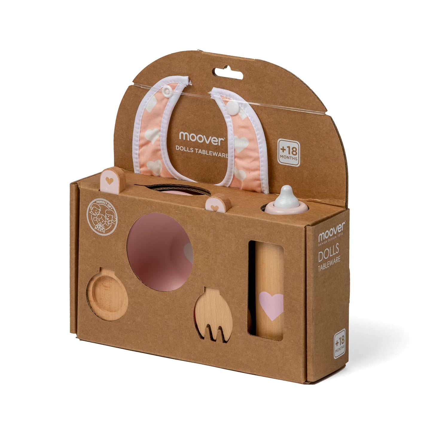 Moover Feeding Set Pink