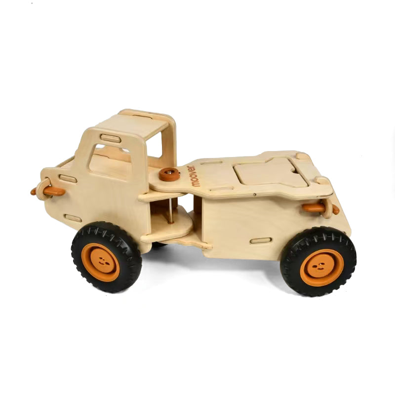 Moover Ride-On Dump Truck Natural & Brown