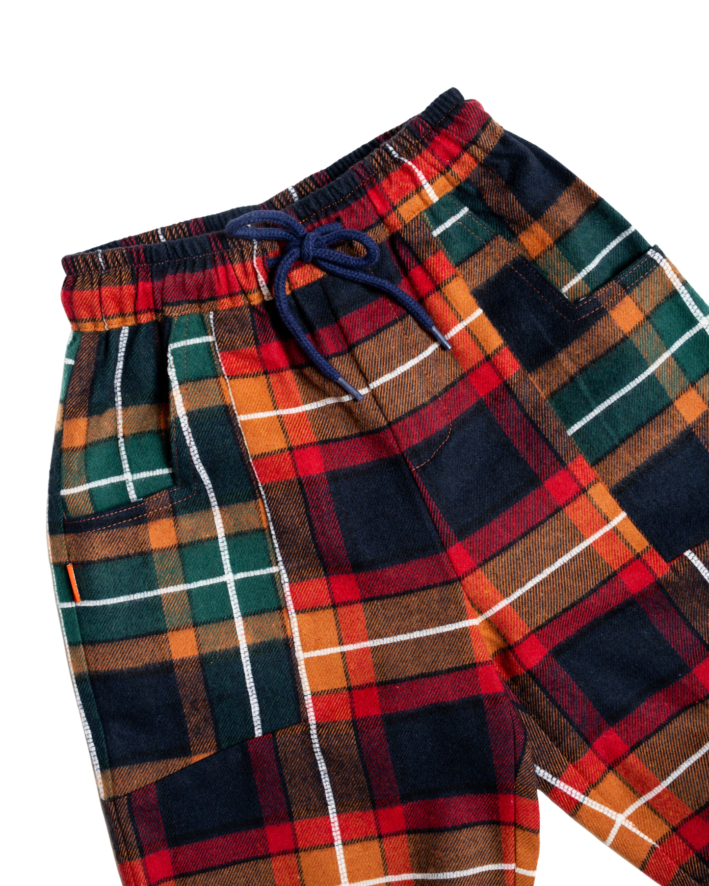 Das Ist Maurice Patched Barrel Pants | Tartan