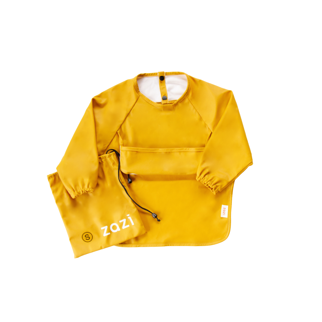 Zazi Small Sleeved Bib Yolk