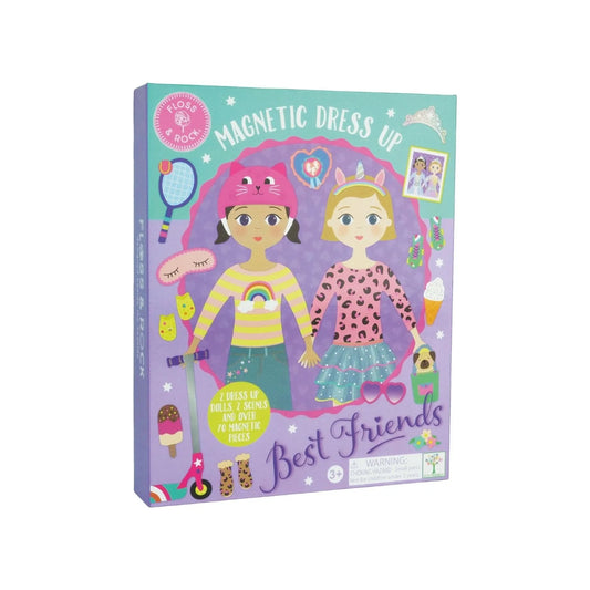 Floss & Rock Best Friends | Magnetic Dress Up Doll