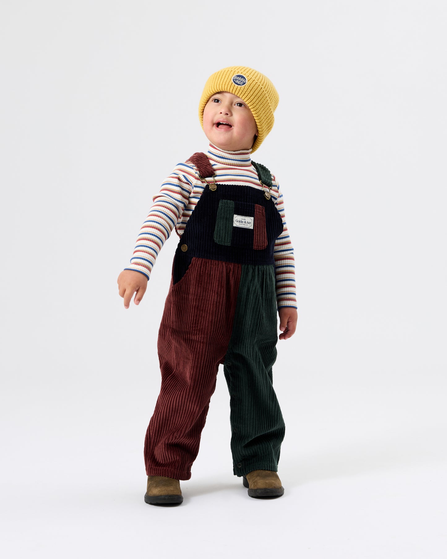 Goldie + Ace Wool Beanie Yellow