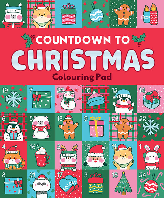 Countdown to Christmas Colouring Pad