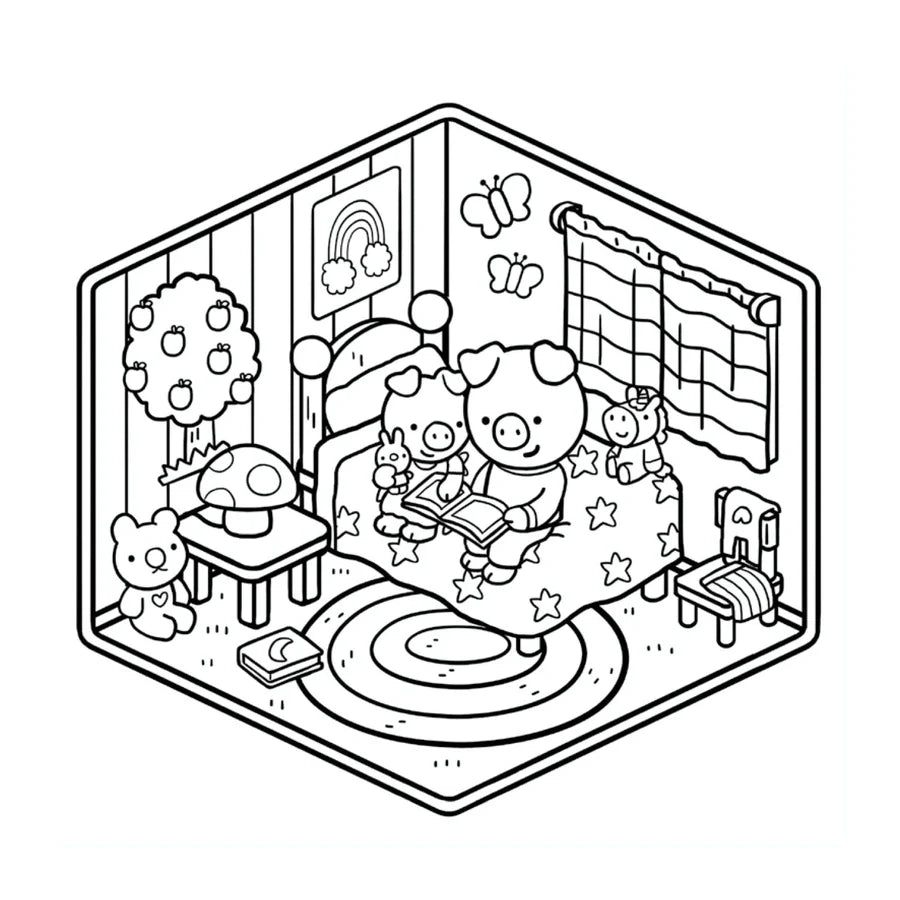Cosy Homes Colouring Corner