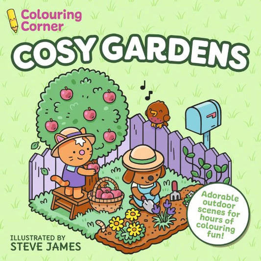 Cosy Garden Colouring Corner