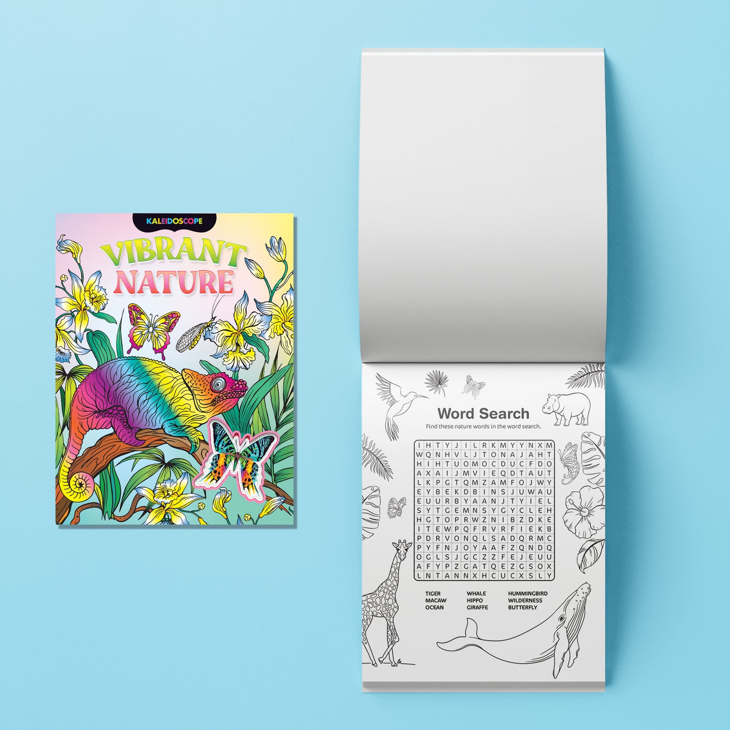 Kaleidoscope Colouring Kit Vibrant Nature
