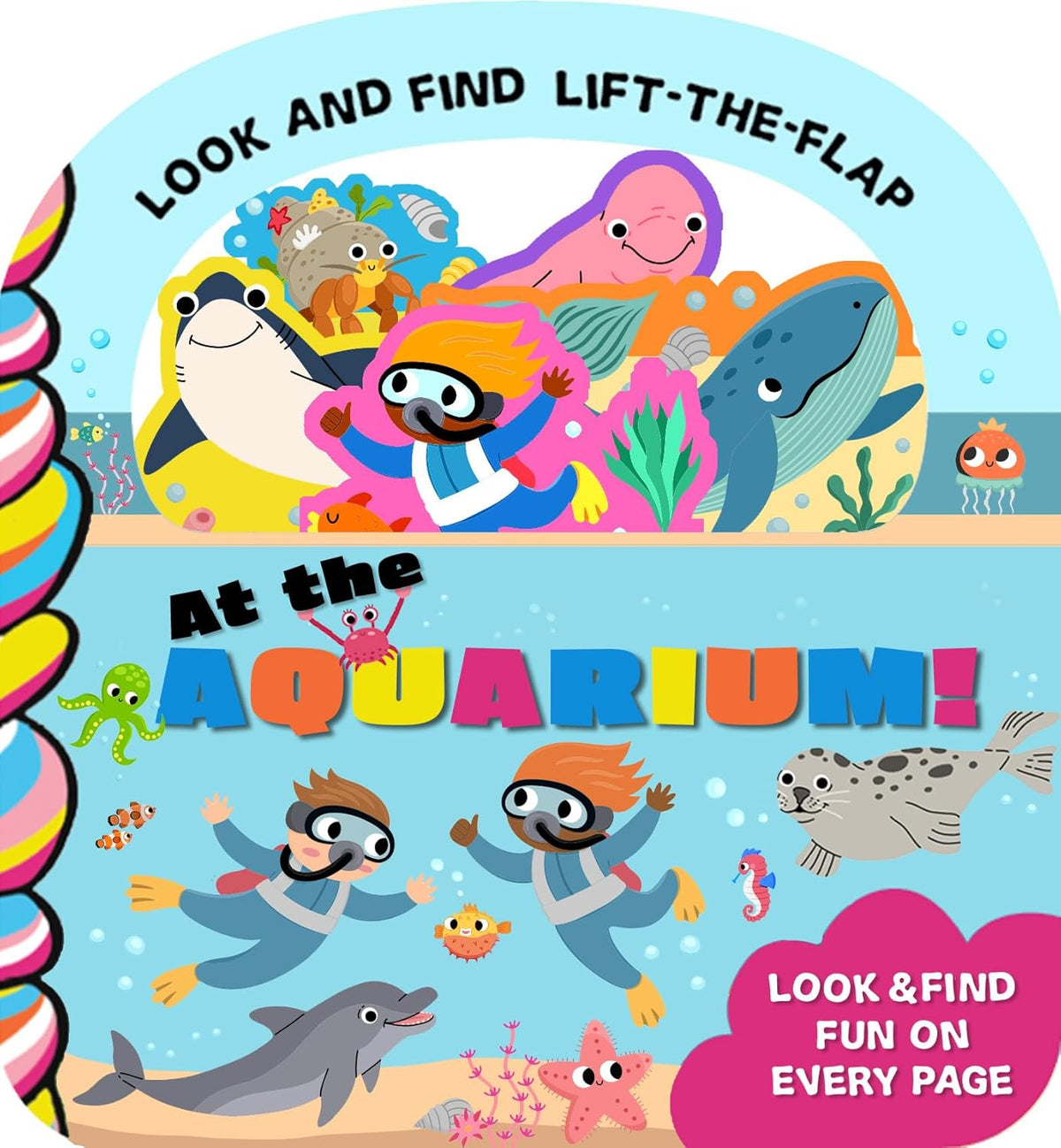 At The Aquarium Look and Find Lift the Flap