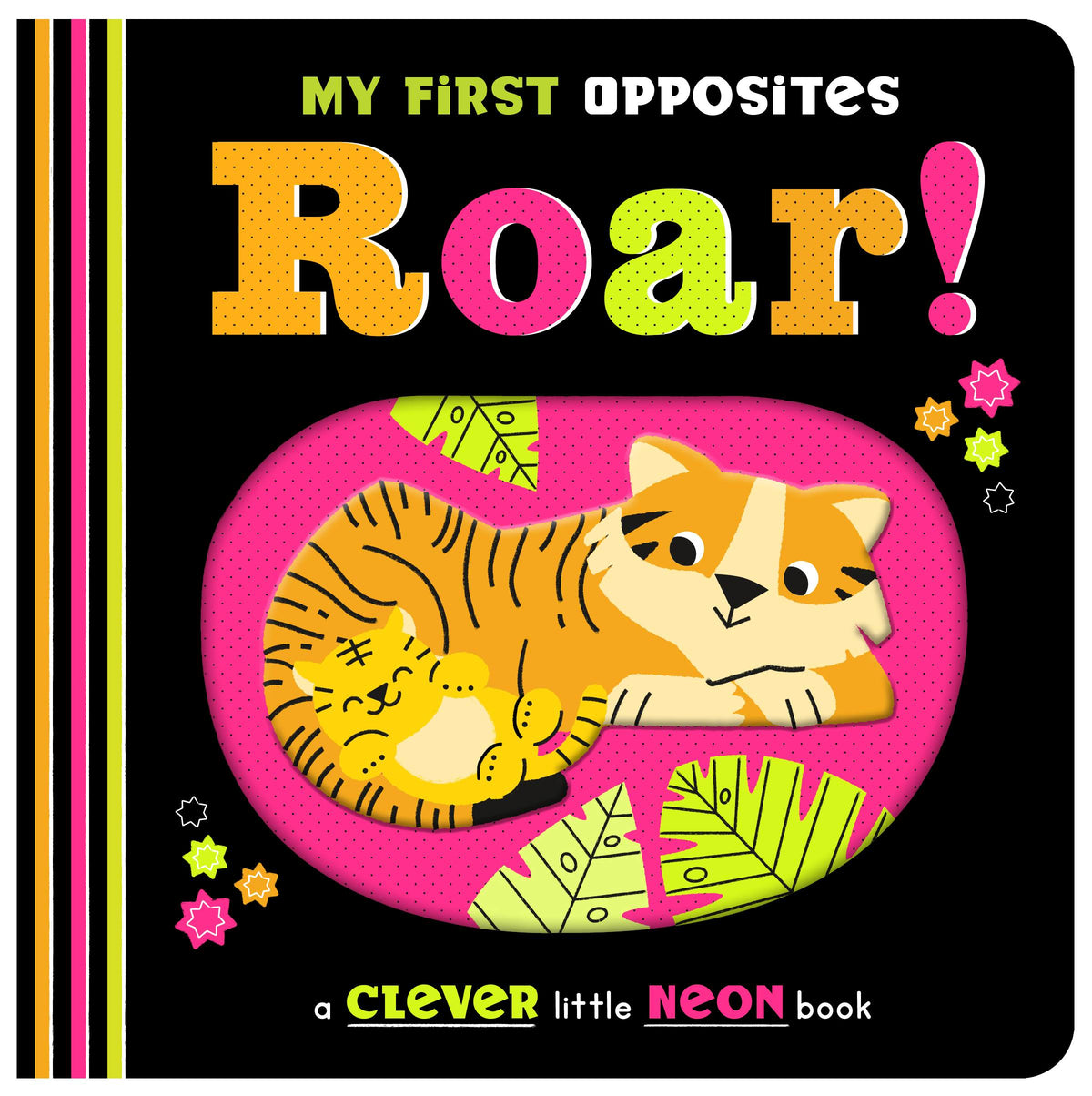 Roar My First Opposites Neon Board Book