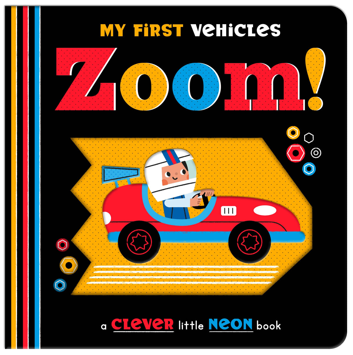 Zoom My First Vehicles Neon Board Book