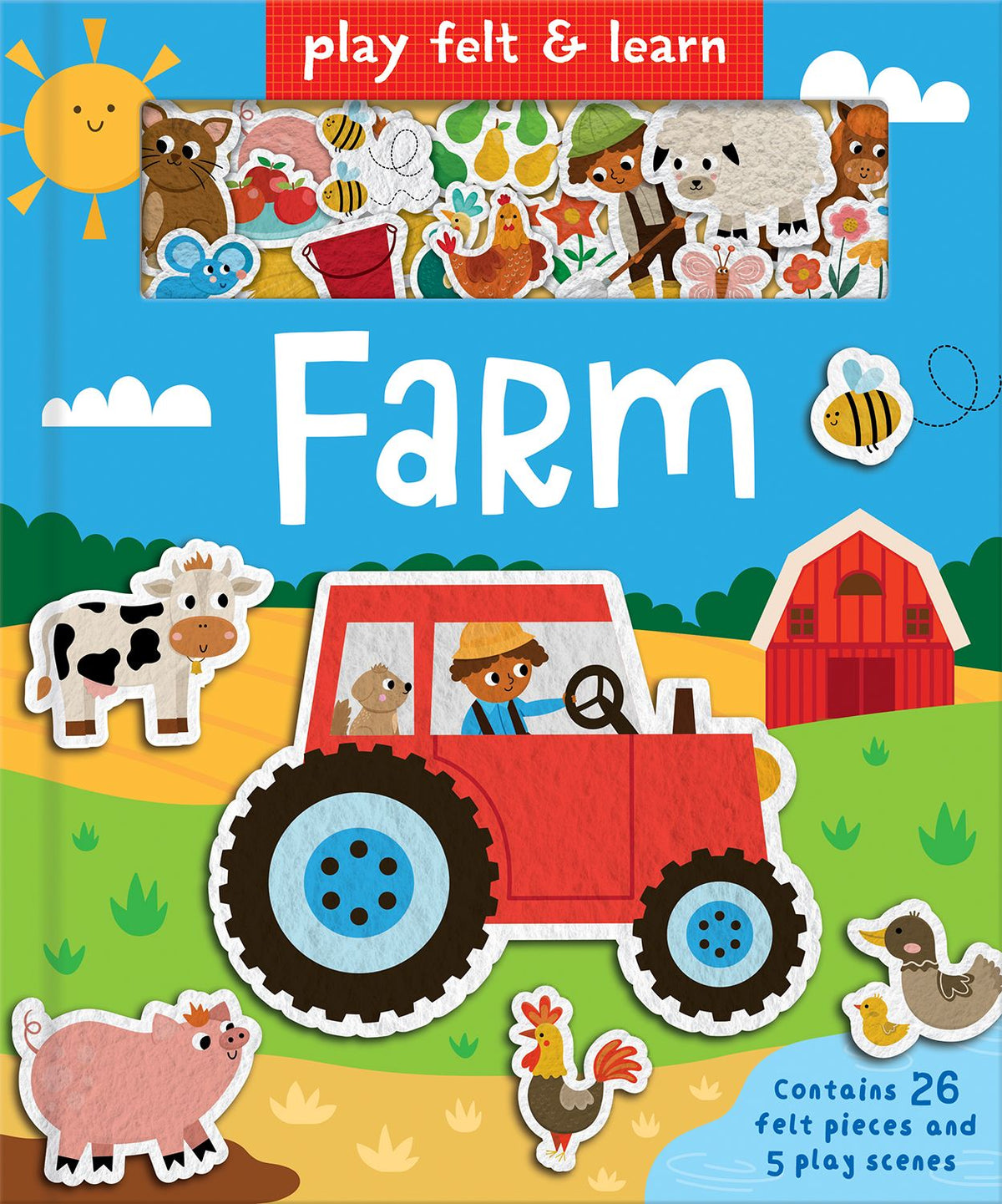 Play Felt and Learn Farm Activity Board Book