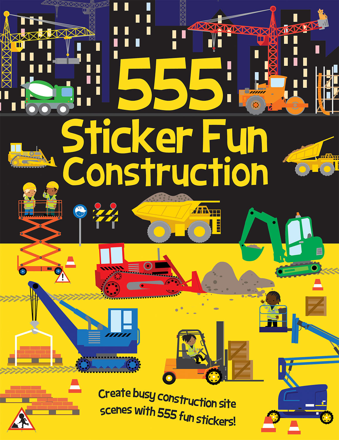 555 Sticker Fun Construction – Little Trooper Limited
