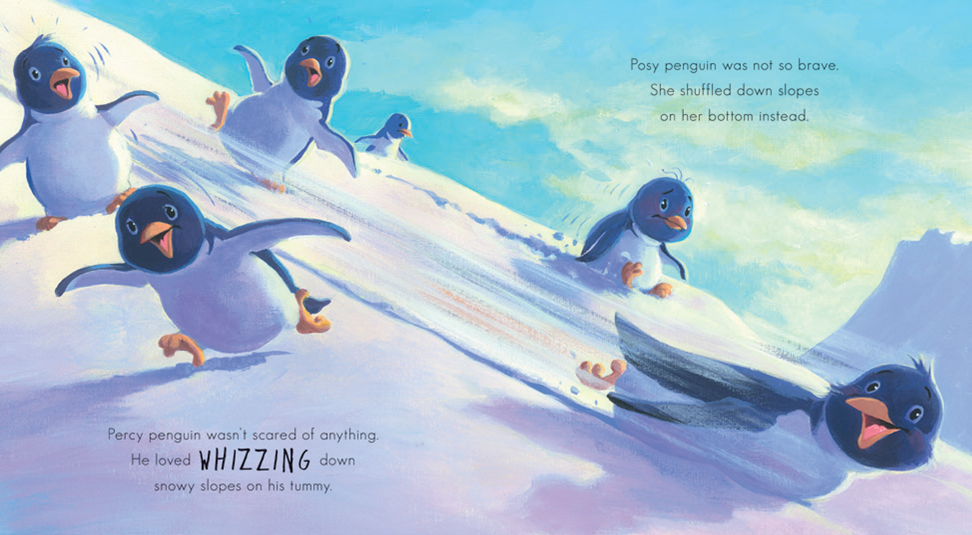 Not So Brave Penguin