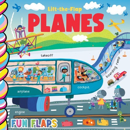Planes Fun Flaps Board Book