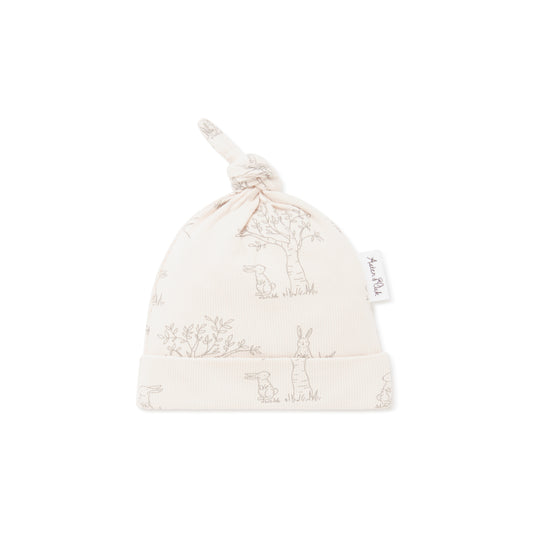 Aster & Oak Bunny Luxe Rib Knot Hat