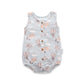 Aster & Oak Flying Friends Bubble Romper Blue