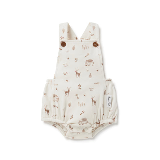 Aster & Oak Happy Holidays Playsuit