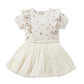 Aster & Oak Happy Holidays Tutu Dress