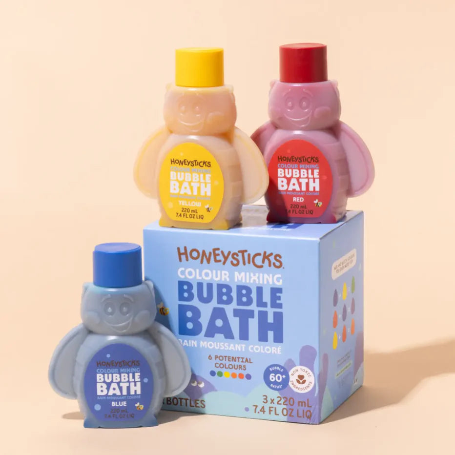 Honeysticks Bubble Bath 220ml 3 pack