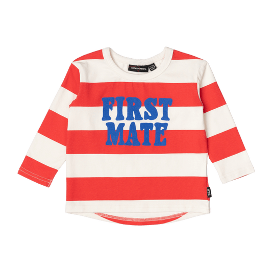 Rock Your Baby First Mate Long Sleeve Tee