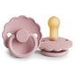 Frigg Daisy Natural Rubber Pacifiers Baby Pink