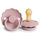 Frigg Daisy Natural Rubber Pacifiers Baby Pink