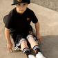Band of Boys Black Flamin Socks