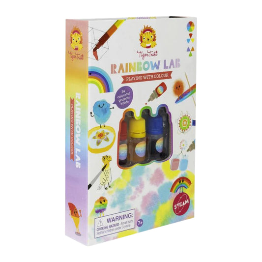 Rainbow Lab Playing with Colour