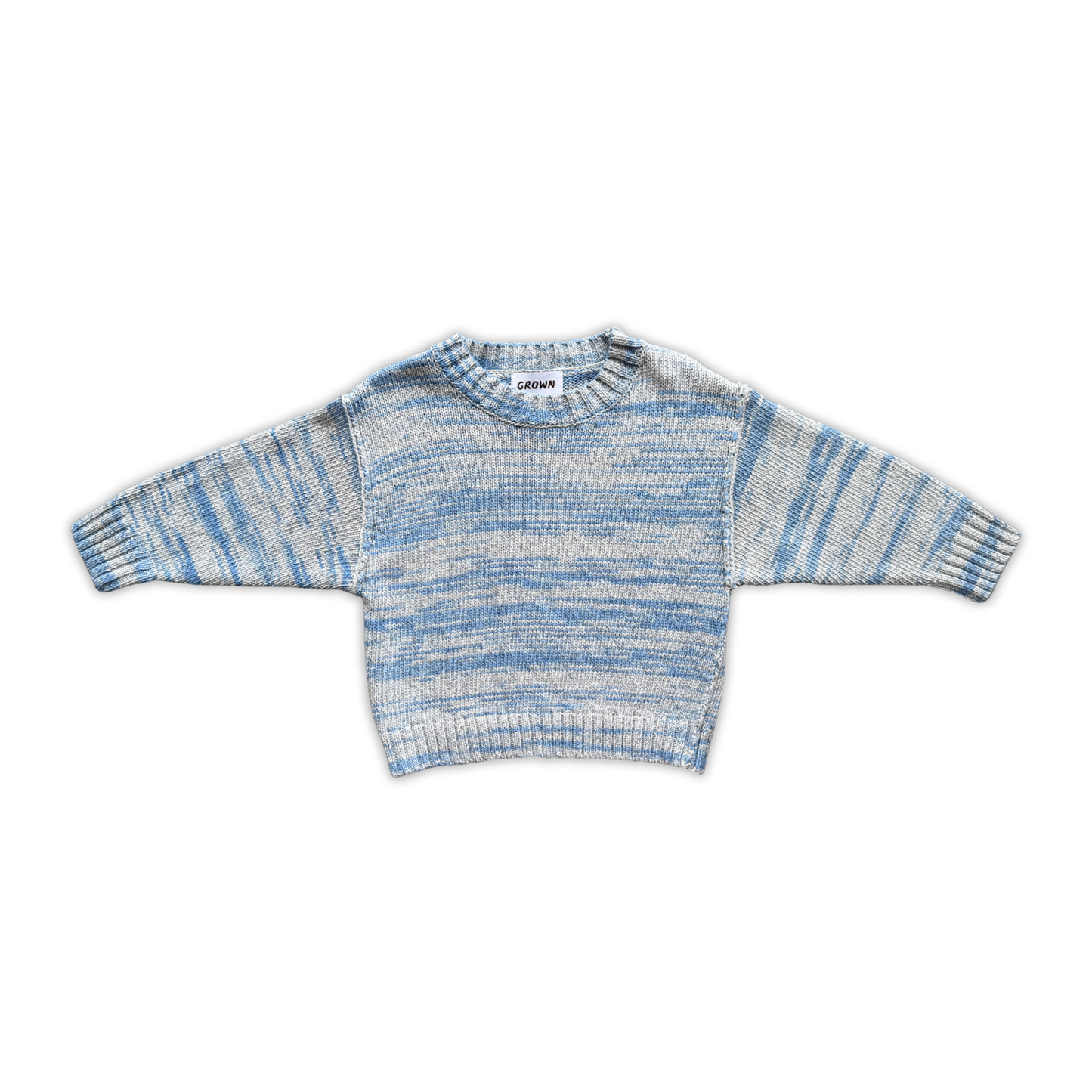 Grown Organic Space Dye Knit Pull Over