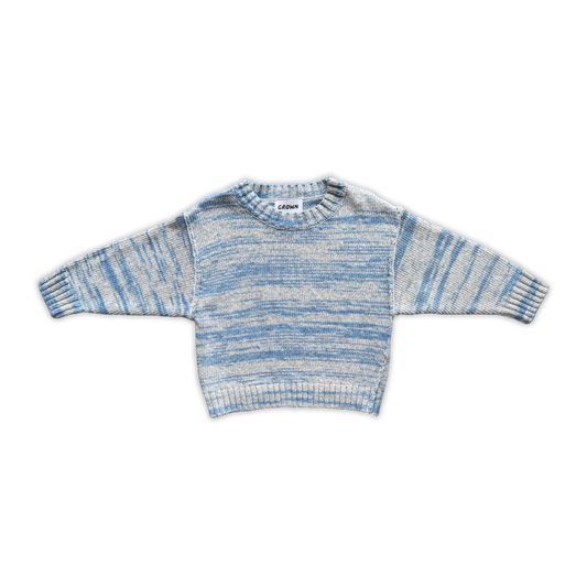 Grown Organic Space Dye Knit Pull Over