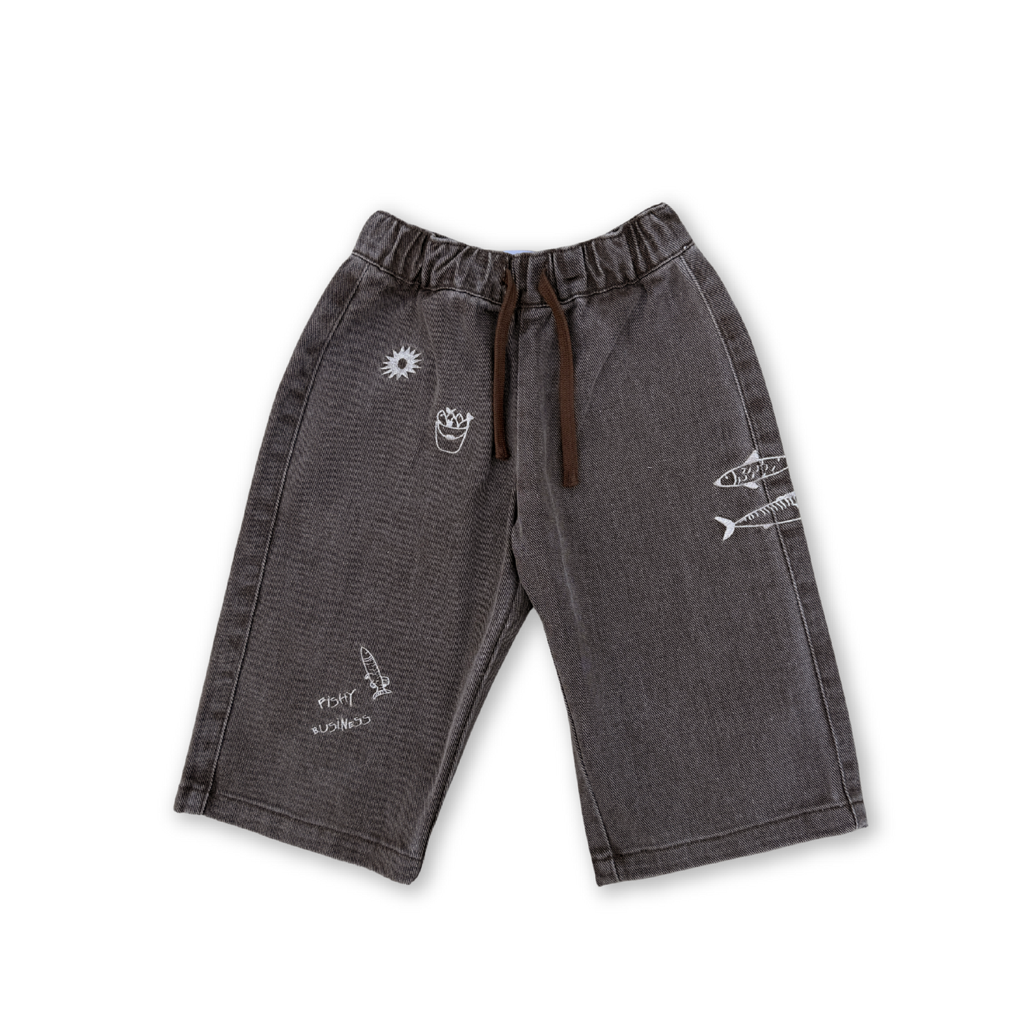 Grown Fishy Business Denim Jeans Ash