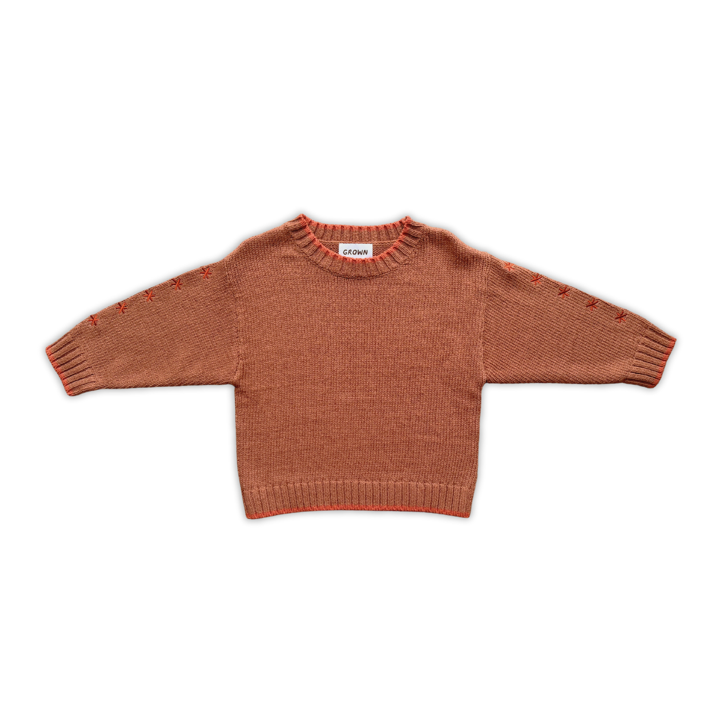 Grown Organic Starlight Knit Pull Over Earth