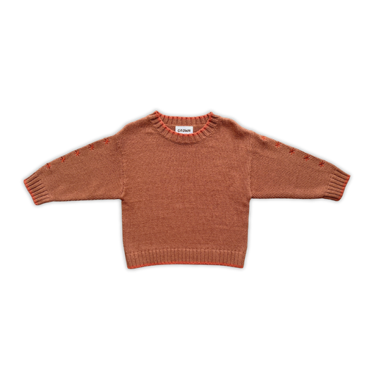 Grown Organic Starlight Knit Pull Over Earth