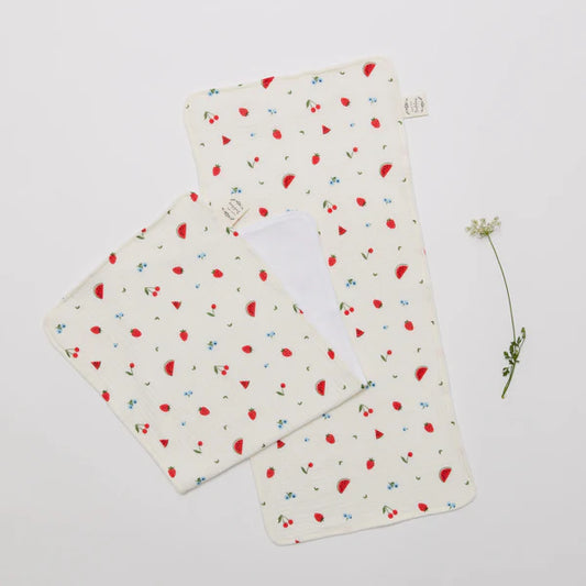 Over the Dandelions Burp Cloth Set of 2 Sweet Pickings