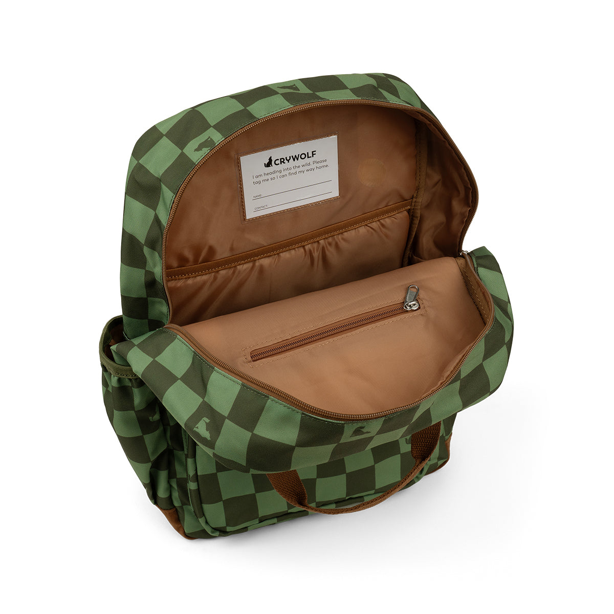 Crywolf Knapsack Green Check
