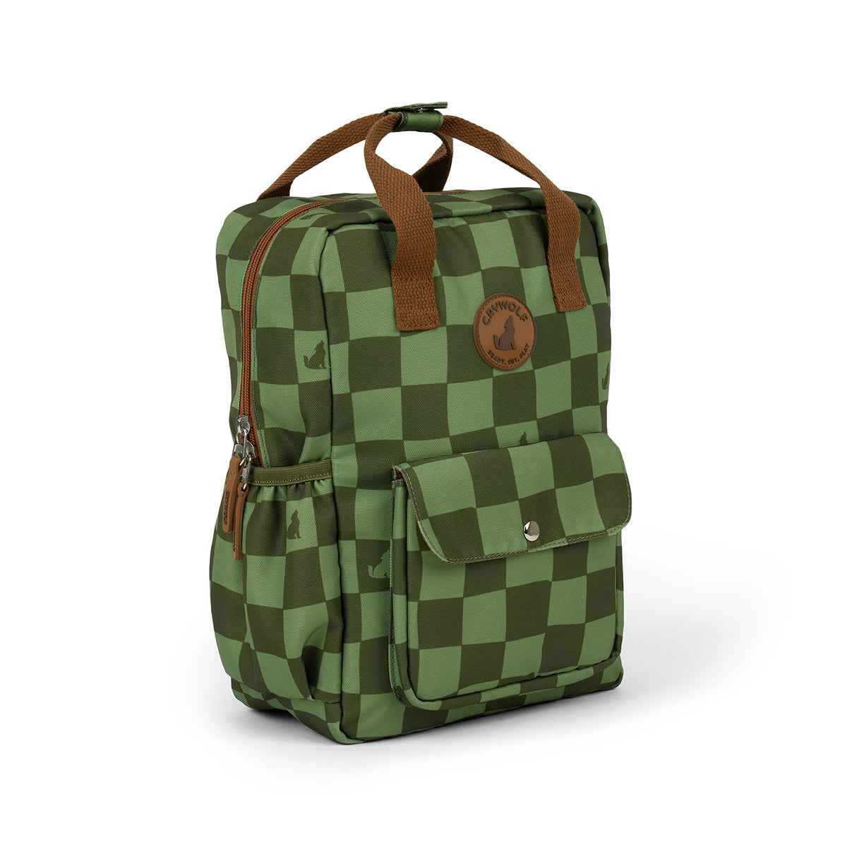 Crywolf Mini Backpack Green Check