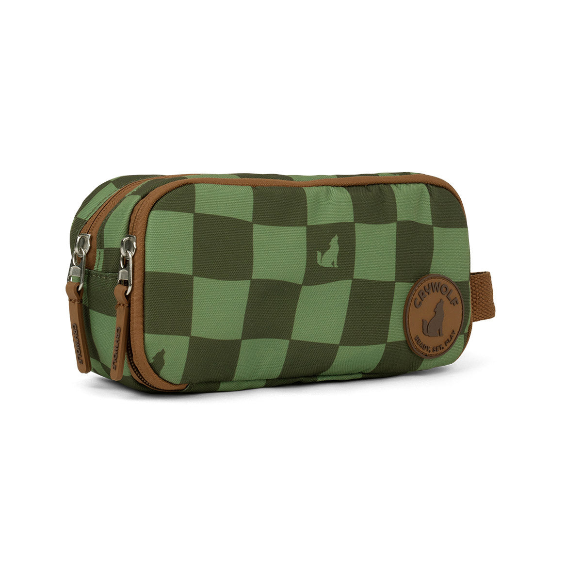 Crywolf Fable Pencil Case Green Check