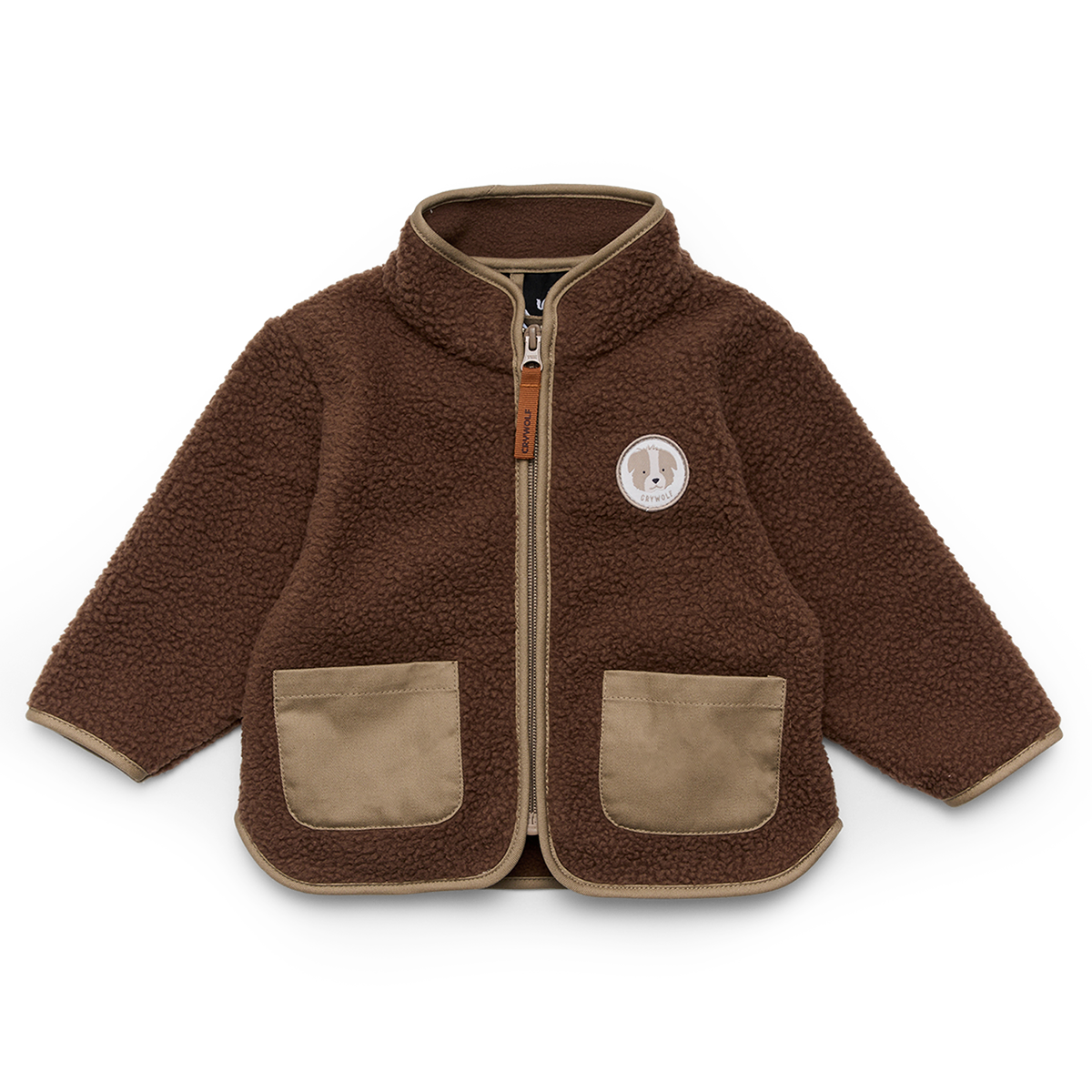 Crywolf Baby Sherpa Jacket Pinecone