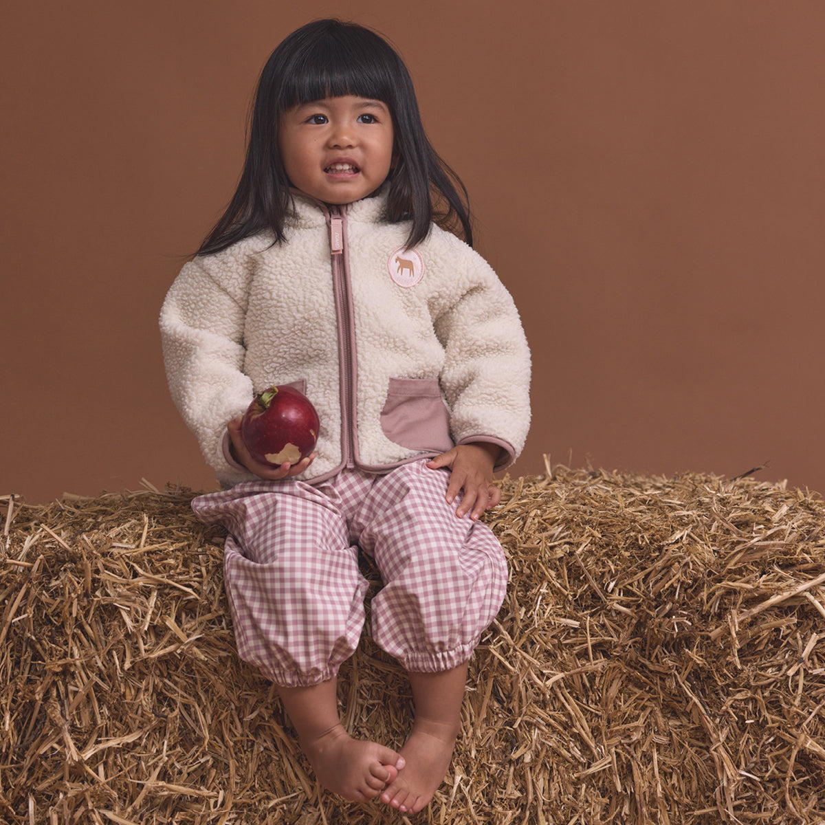 Crywolf Baby Sherpa Jacket Powder